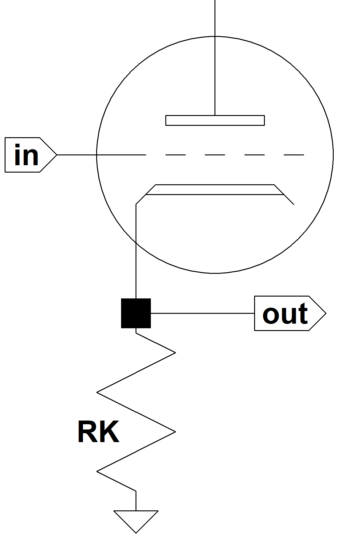 guitar amp cathode follower circuit