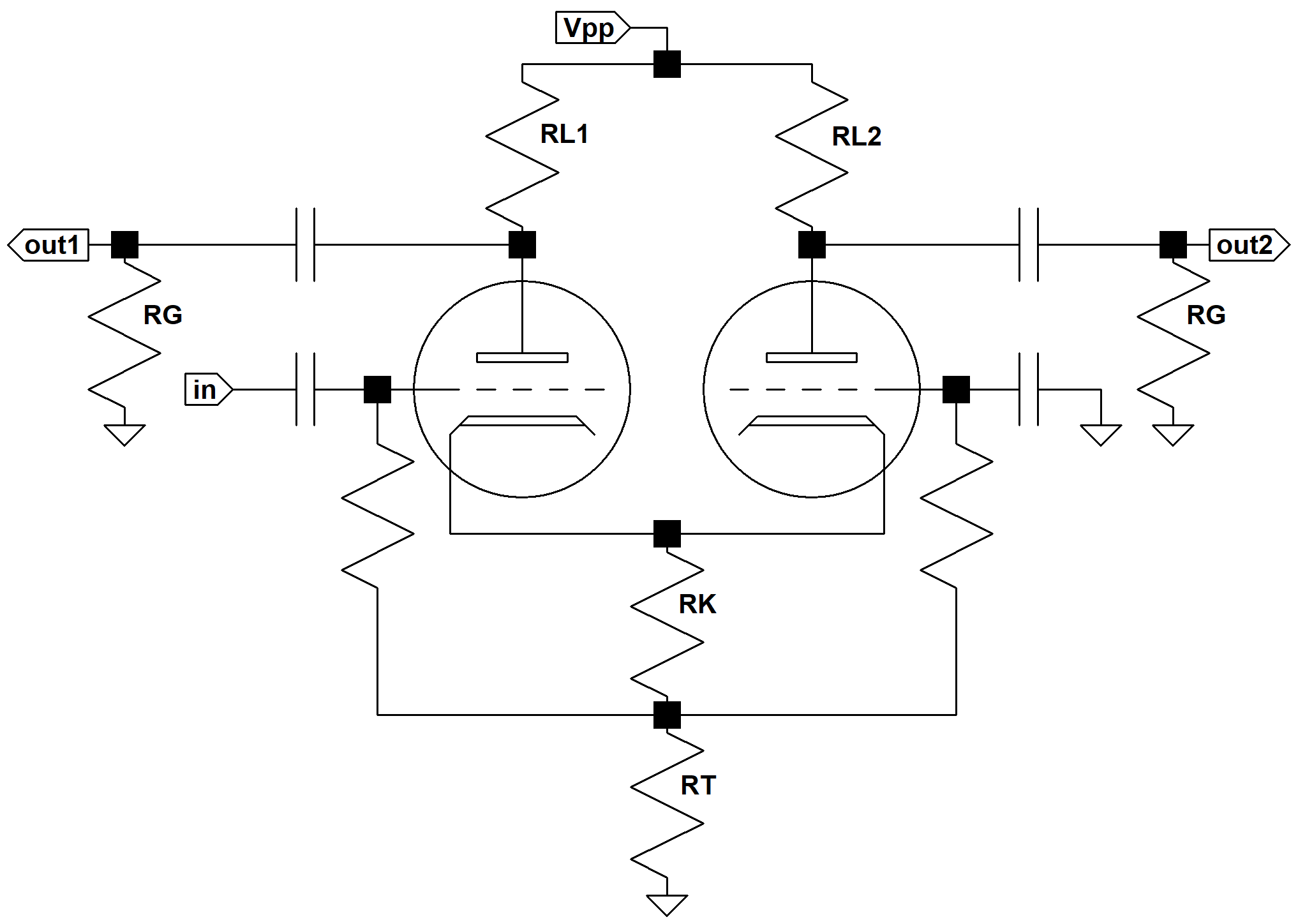 Tube preamp calculator