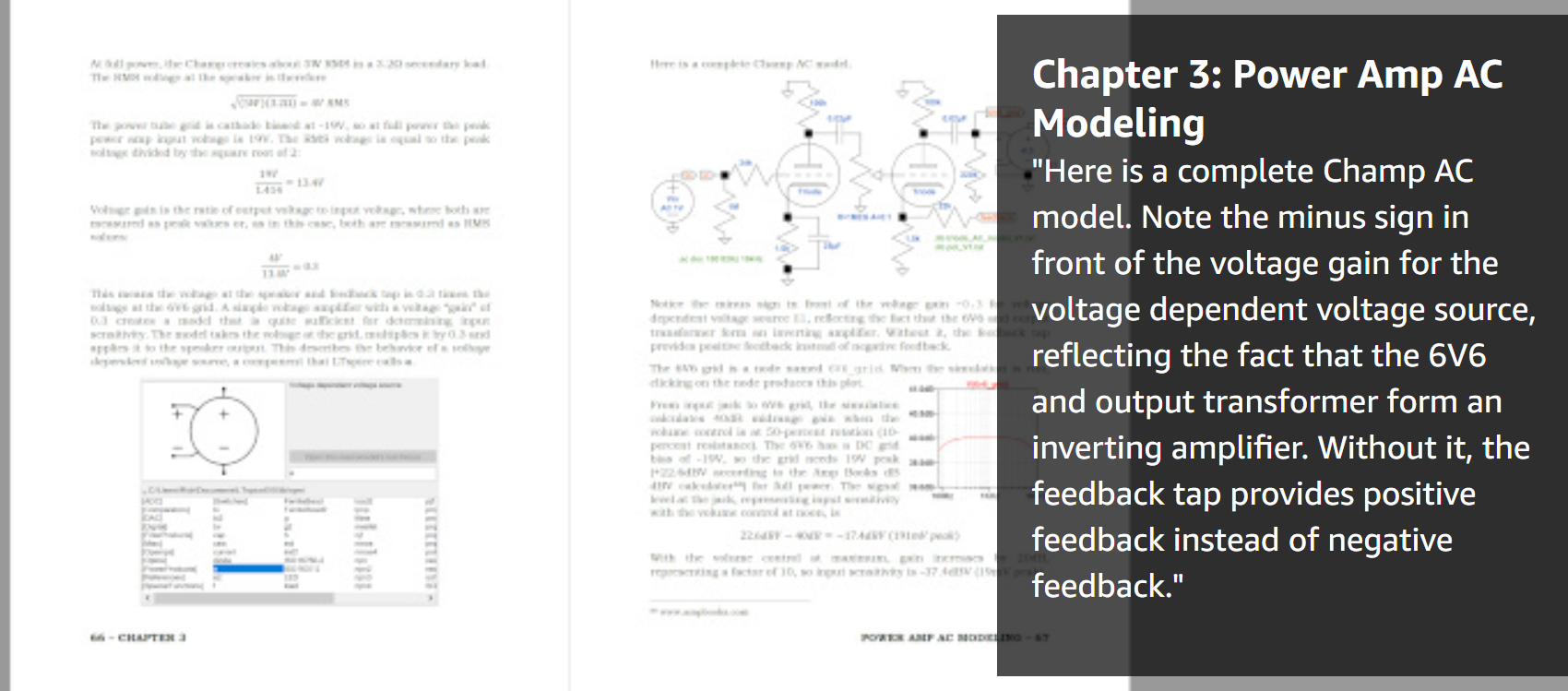 Guitar Amplifier Electronics Circuit Simulation book excerpt